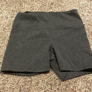 Gray bike shorts 